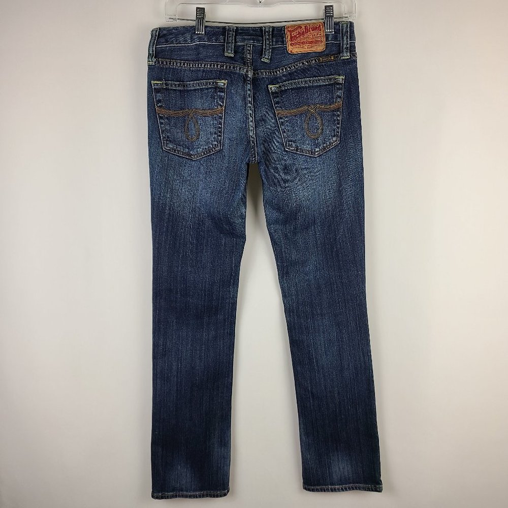 Lucky Brand Ola Straight Low Rise Jeans 4/27